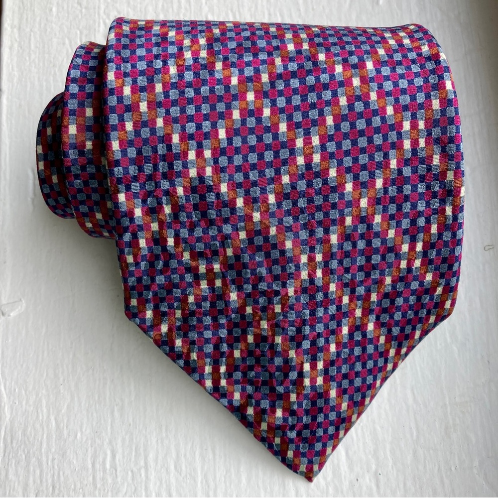 Men's Silk Tie Handmade Addison On Madison